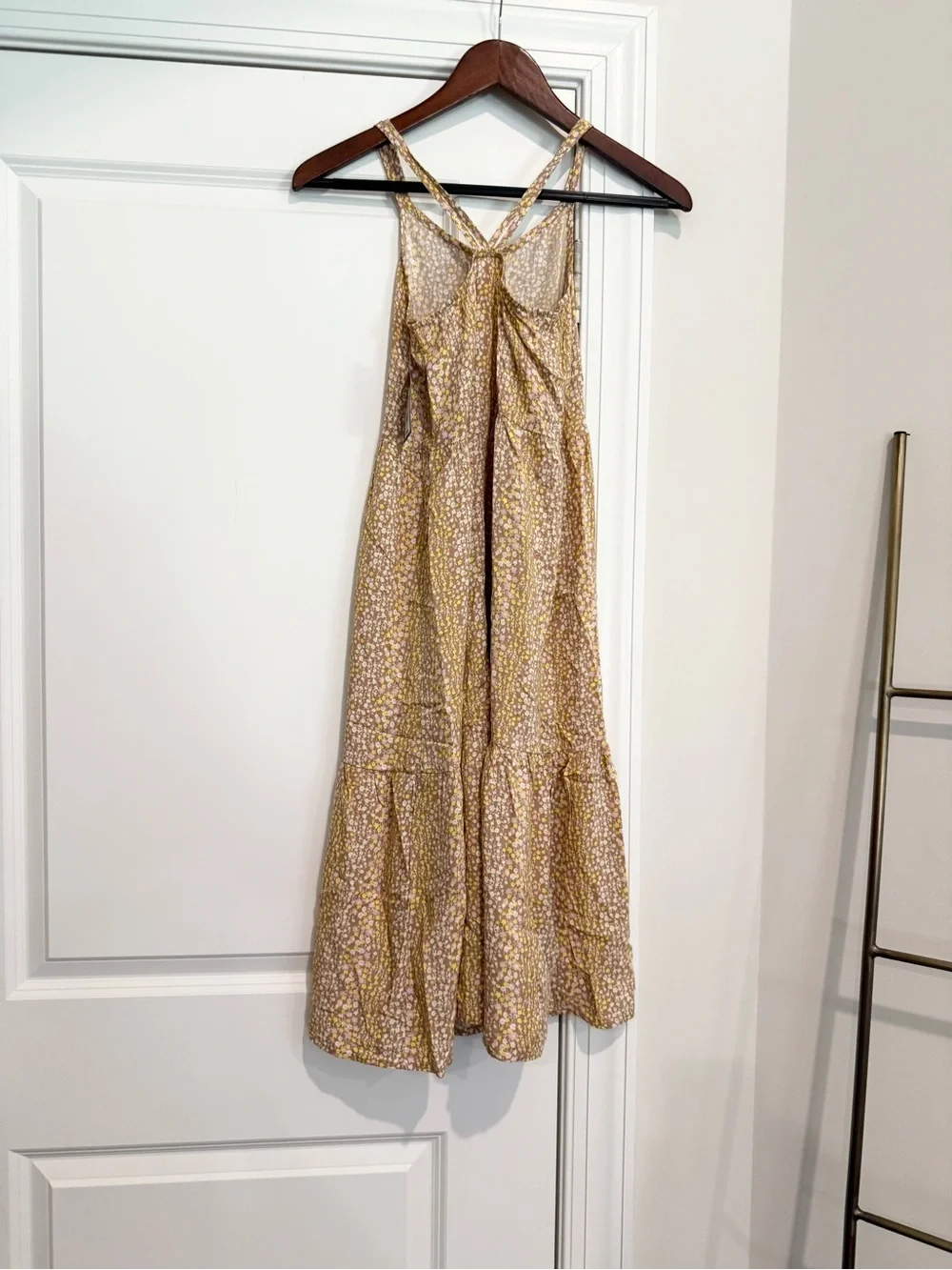 NWT art class Floral Button-Front Sundress for Kids